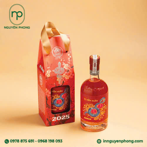 Mẫu hộp giấy đựng rượu tại Hà Nội